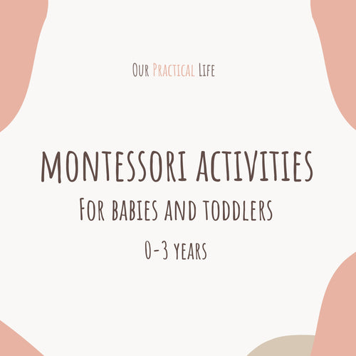 Free List of Activities for Babies and Toddlers