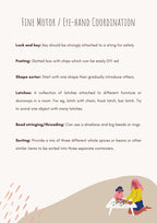 Free List of Activities for Babies and Toddlers