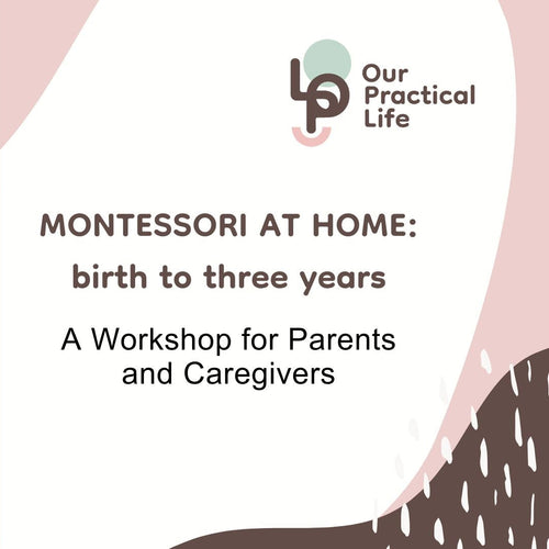 Joyful Foundations Workshop: Montessori at Home from Birth to Three Years
